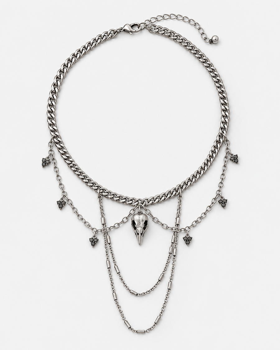 Corvus Layered Chain Necklace