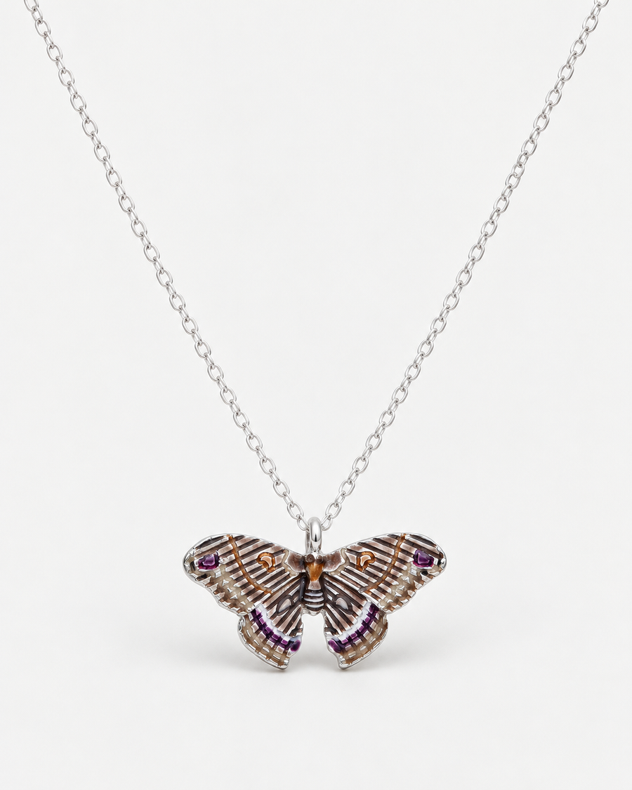 Cyrus Moth Necklace