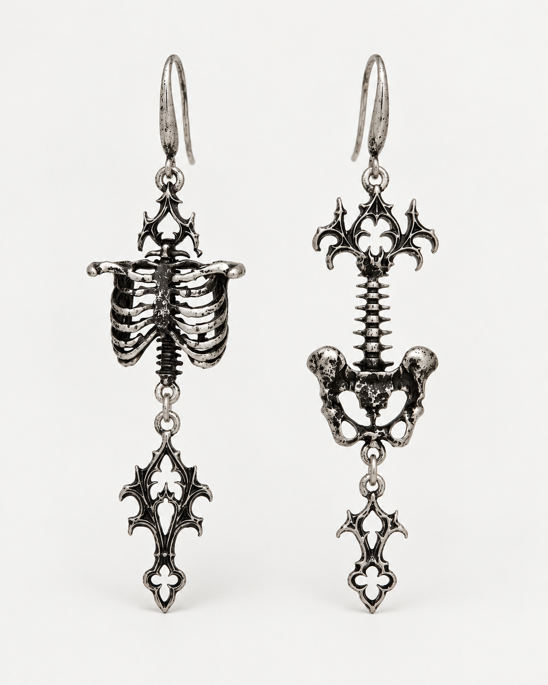 Quorin Skeleton Mismatch Earrings — product view