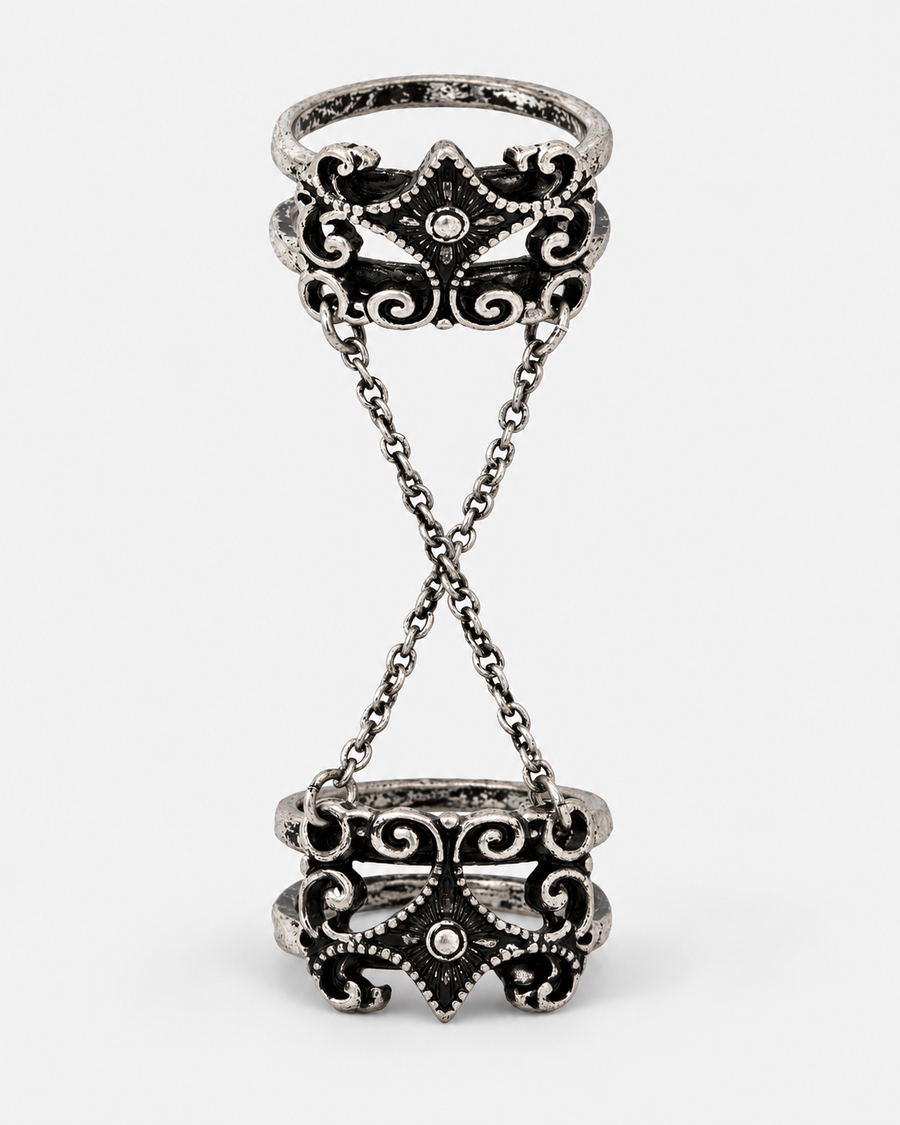 Velma Chain Linked Ring Set