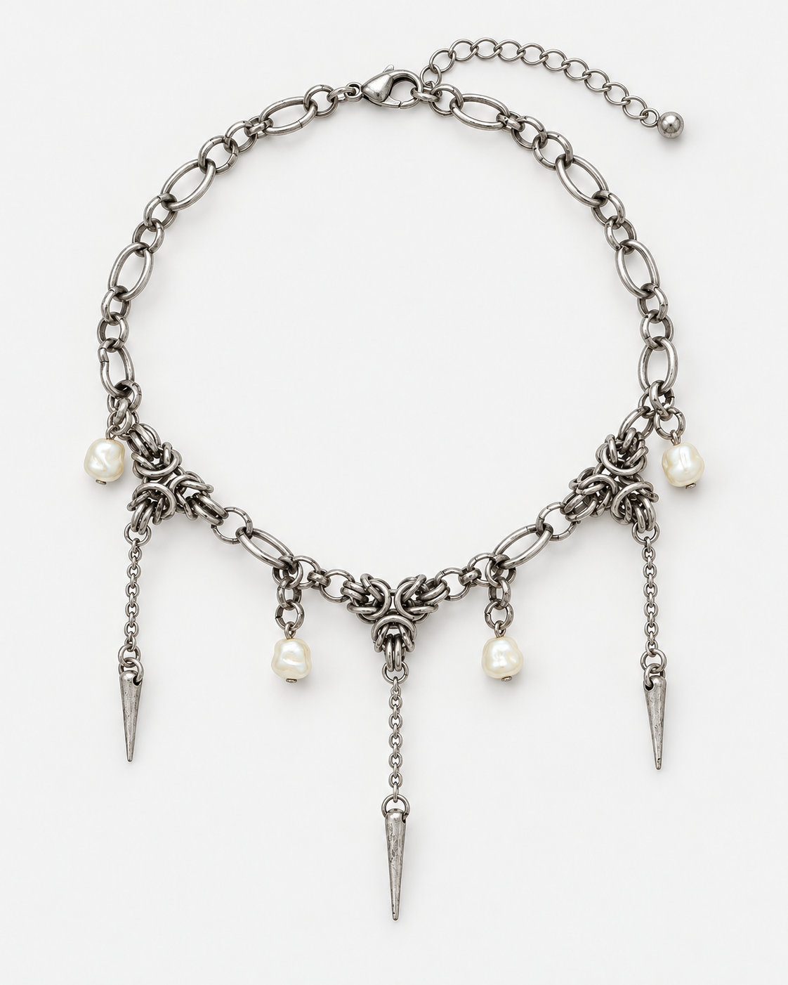 Gloryx Spike Chain Choker — product view