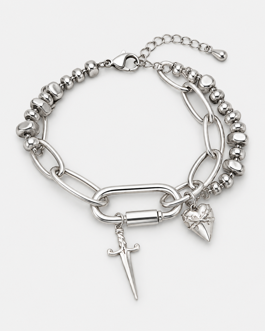 Hurnix Dagger Heart Bracelet