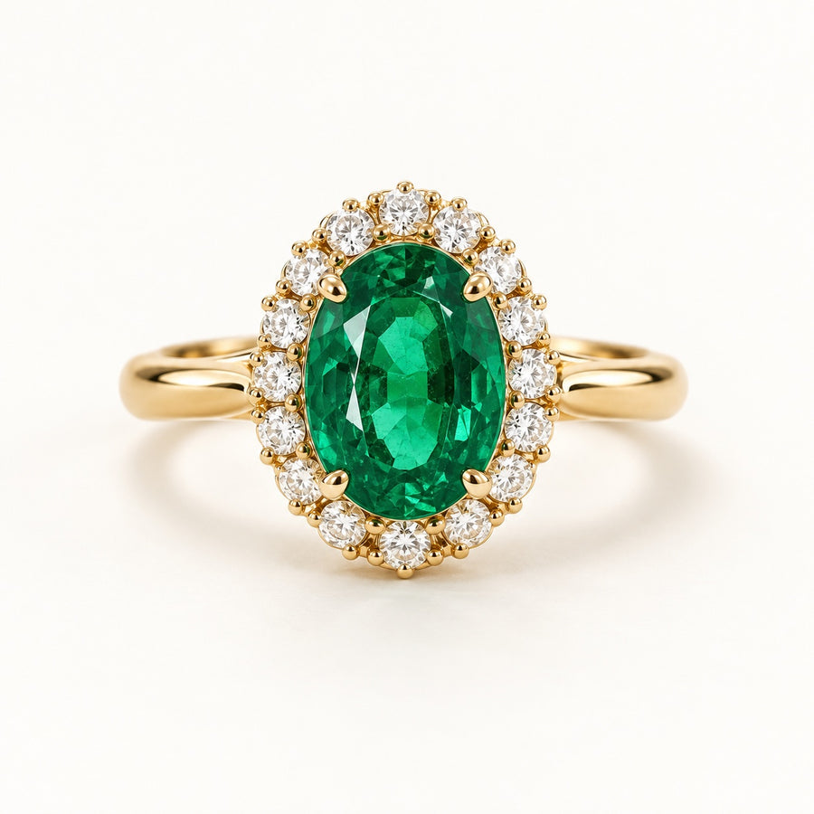 The Emerald Keepsake Ring